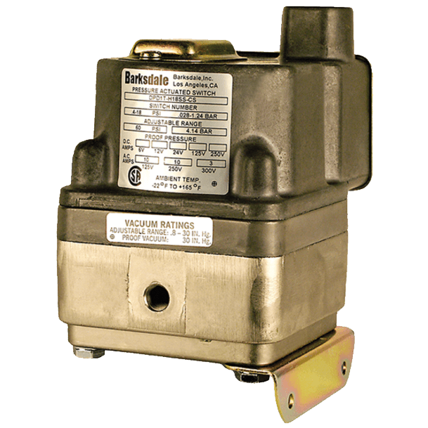 Barksdale Diaphragm Differential Switch, Series DPD1T and DPD2T